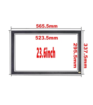 

23.6 inch ir touch frame overlay infrared touch sensor for touchsceen panel for TV LED LCD monitor kiosk pos machine