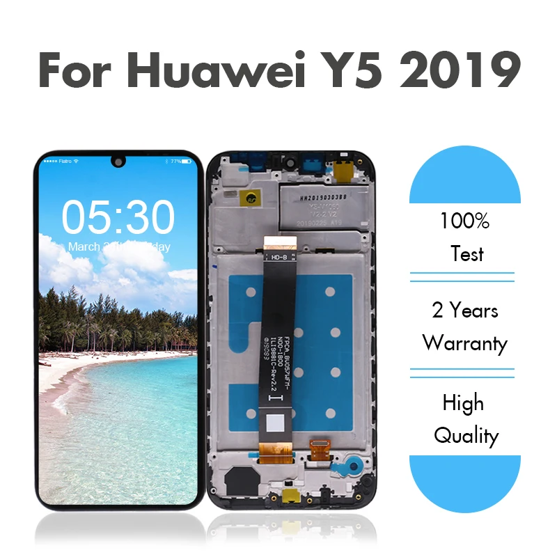 ЖК дисплей для Huawei Y5 2019 Honor 8S дигитайзер сенсорного экрана с рамкой в сборе
