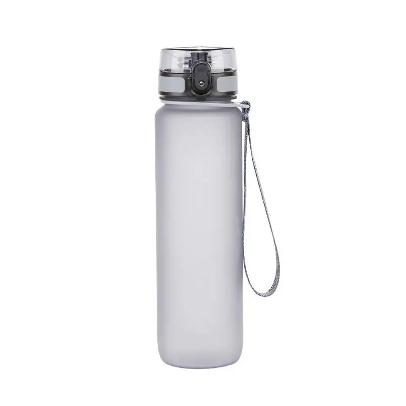 1000ml black 500 мл/650 мл/1000 мл Спортивная бутылка для воды на открытом воздухе портативная дорожная бутылка для напитков BPA бесплатно - Цвет: 1000ml black