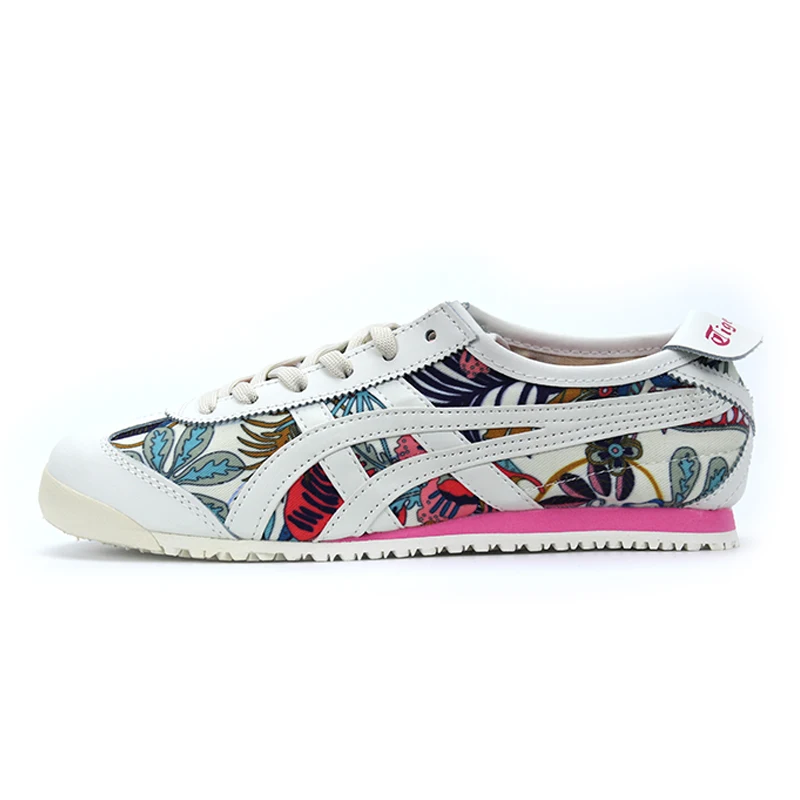 white Оригинальные Onitsuka Tiger нейтральные спортивные кроссовки удобные дышащие для отдыха мужская и женская обувь с принтом - Цвет: white