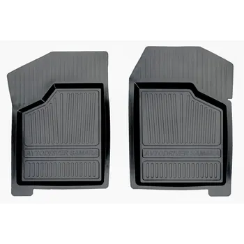 

Interior rubber mats with a side for Vaz 2108/09/14/15 (1984-) (2 front) adrjet008-2