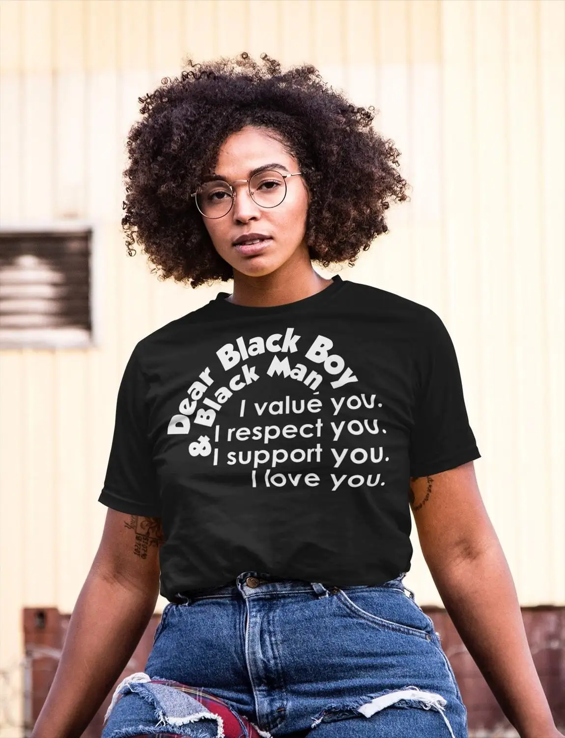 Уважаемый черный мальчик и человек i volue you respect Black live matter футболка женская мода