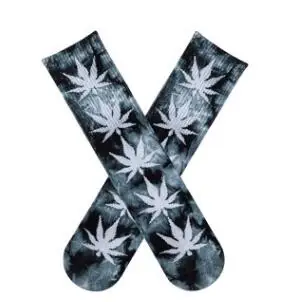 10 пар/лот цветные толстые проволочное крепление носки для мужчин и женщин хип-хоп скейтборд calcetines носки с листьями компрессионные kanye west popsocket - Цвет: I
