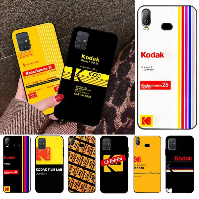 PENGHUWAN Japanese brand film Fashion Soft Kodak Phone Case For Samsung A10 A20 A30 A40 A50 A70 A71 A51 A6 A8 2018