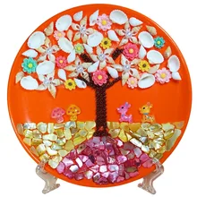 Ensemble de peinture de coquillages pour enfants, bricolage manuel, paquet de jouets pour enfants, pâte, peinture faite à la main, sable de mer, dessin artisanal