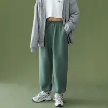 

Men's Clothing The Four Seasons Neutral Style Spring Wear Straight Tube Loose Drawstring Casual Sports Pants Grey Trend