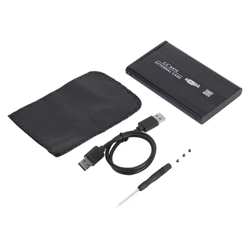 VKTECH, 2,5 дюймов, SATA, жесткий диск, чехол, USB3.0, 8 T, внешний HDD корпус для ноутбука, ПК, высокое качество, жесткий диск, чехол, скорость до 5 ГБ/сек