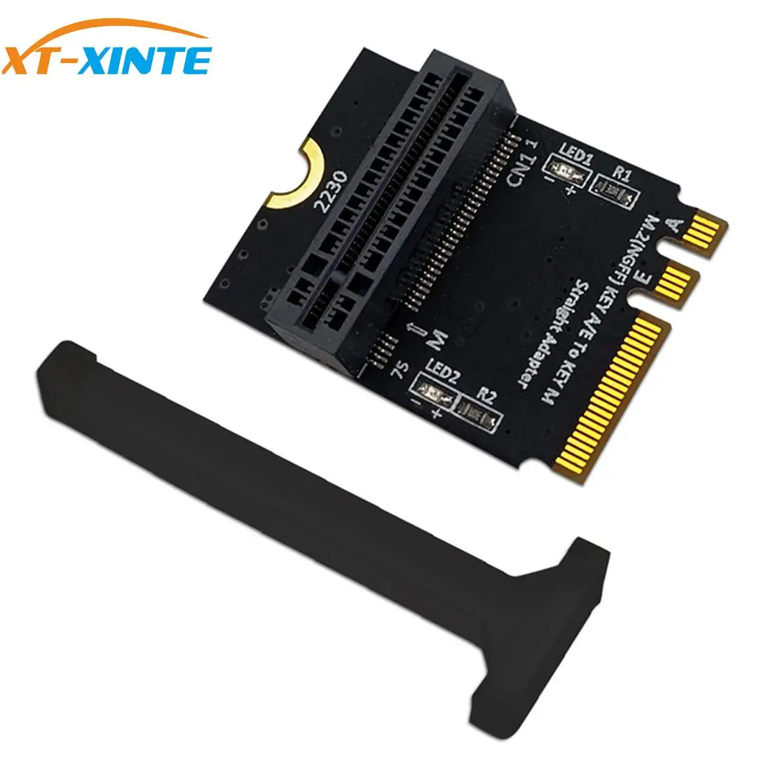 Переходник XT-XINTE M.2 SSD в Key A/E вертикальная установка карты адаптера для типа 2280 |