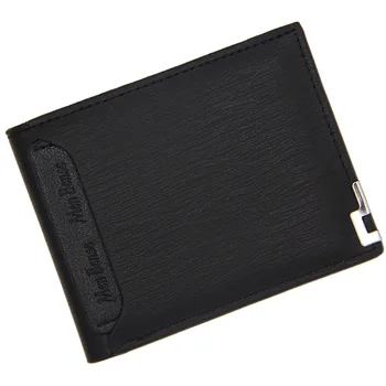 

Retro Purse Short Slim Thin Wallet Men Short Luxury Mini Slim Credit Card Leather Small Wallet High Quality Men Wallets