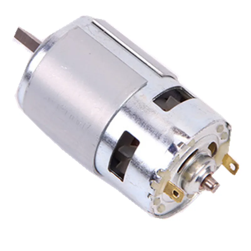 775 двигатель постоянного тока 3500-9000 об/мин AC/DC 12 V-36 V шариковый подшипник большой высокий крутящий момент Мощность низкая Шум Лидер продаж электронный компонент мотор
