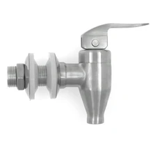 Brew Tapper Solid Stainless Steel Beverage Dispenser Replacement Spigot Polished