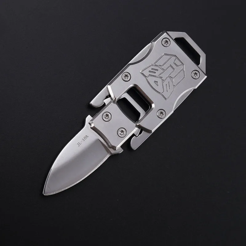 EDC из нержавеющей стали Портативный Брелок нож инструмент Мульти мини тактические карманные складные ножи нож выживания T405.9
