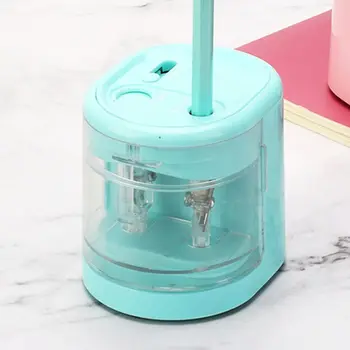 

Electric Pencil Sharpener Innovative Automatic Smart Double Hole School Office Stationery Stationery Student Gift