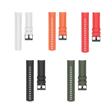 

1PC Silicone Watch Band Outdoor Metal Buckle Wrist Strap for Suunto 9 Smart Watch