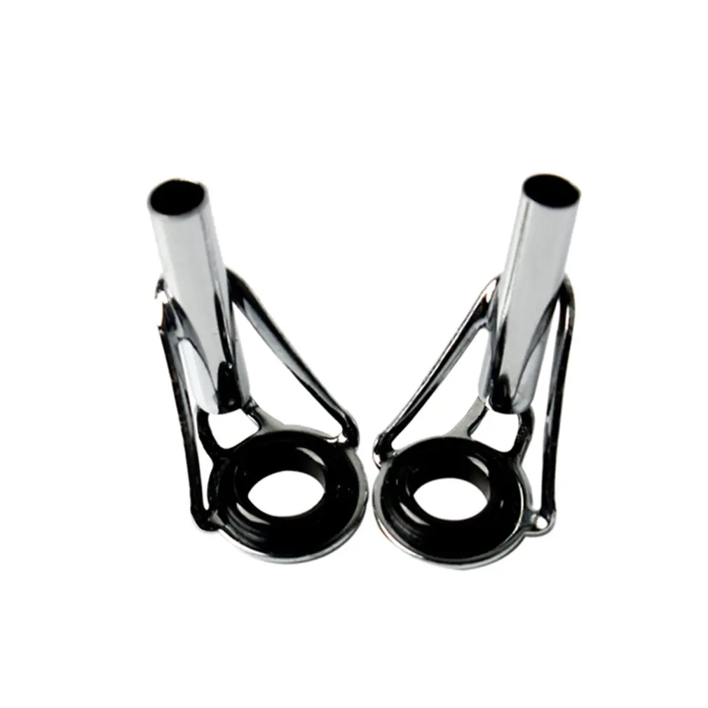 

Durable Use Fishing Rod Guide Tip Set Repair Kit DIY Eye Rings for Fishing Rods Stainless Steel Frames With Box Fishing Tackle