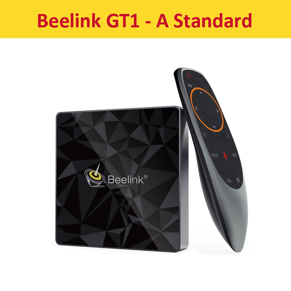 GT1 A Standard Beelink GT1 Ultimate tv Box 3g 32G Amlogic S912 Восьмиядерный процессор DDR4 2,4G+ 5,8G двойной WiFi Android 7,1 телеприставка медиаплеер - Цвет: GT1 A Standard
