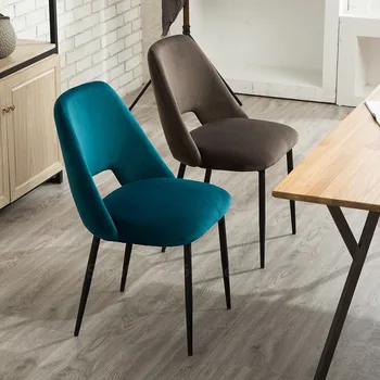 

Modern Minimalist Nordic Dining Chair Casual Furniture Home Chairs Restaurant Kitchen Cafe Sofa Chair Living Room Chair