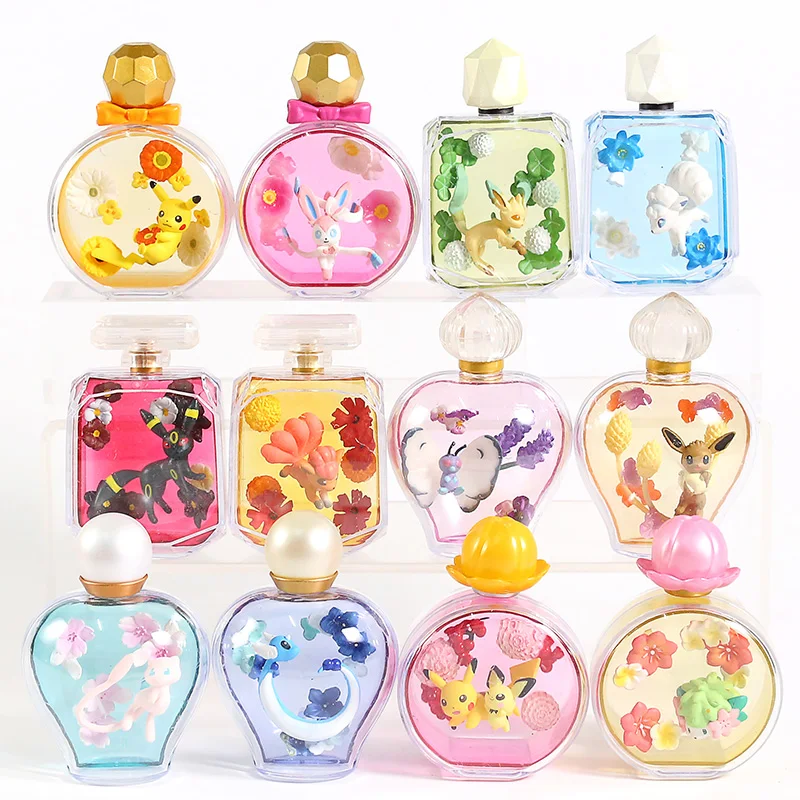 Миниатюрная Флер Vol.1/2 фигуры Sylveon Leafeon Alola Vulpix Eevee Butterfree Mew Shaymin Umbreon Pichu Dragonair 6