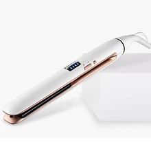 Электрический Керамический выпрямитель для волос 2 в 1, турмалин, 110-220 В, профессиональные щипцы для завивки волос, щипцы для завивки волос для всех типов волос