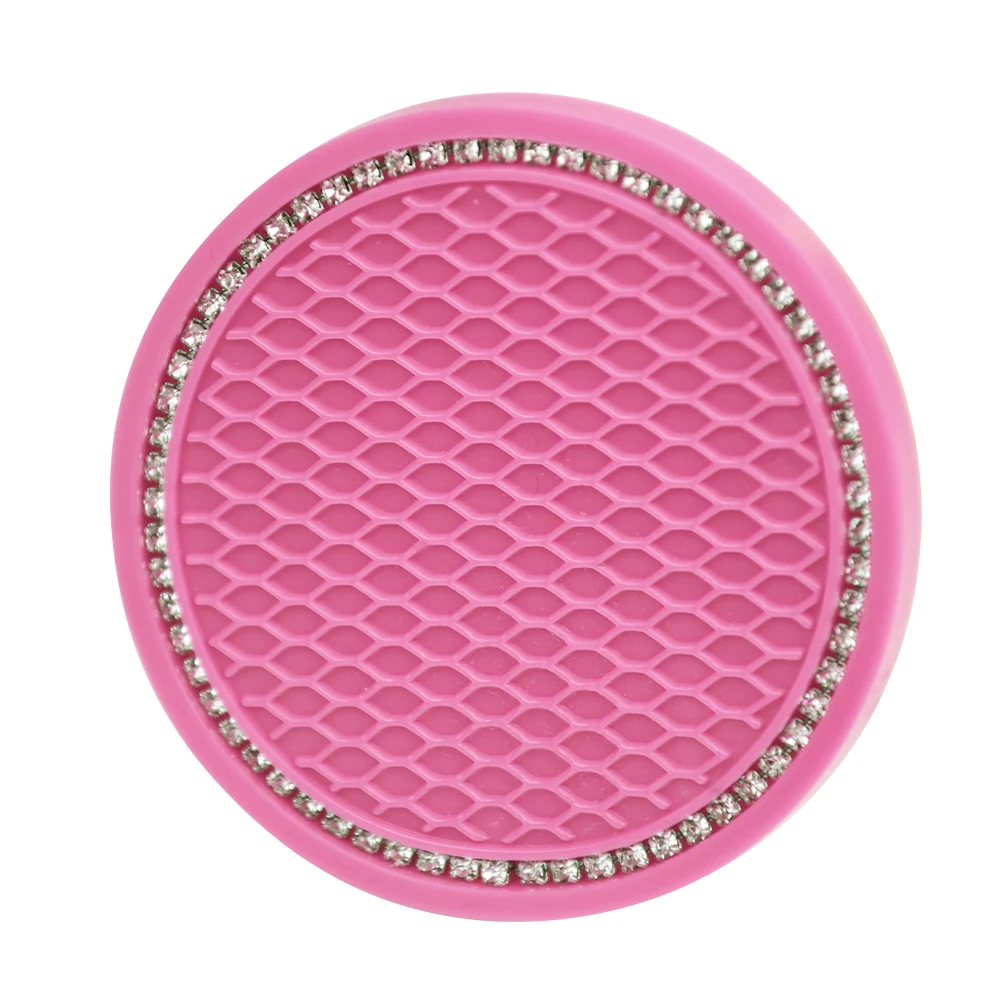 Car Coaster Water Cup Bottle Holder Anti-slip Pad Mat Silica Gel car coaster pads,cup holder coasters