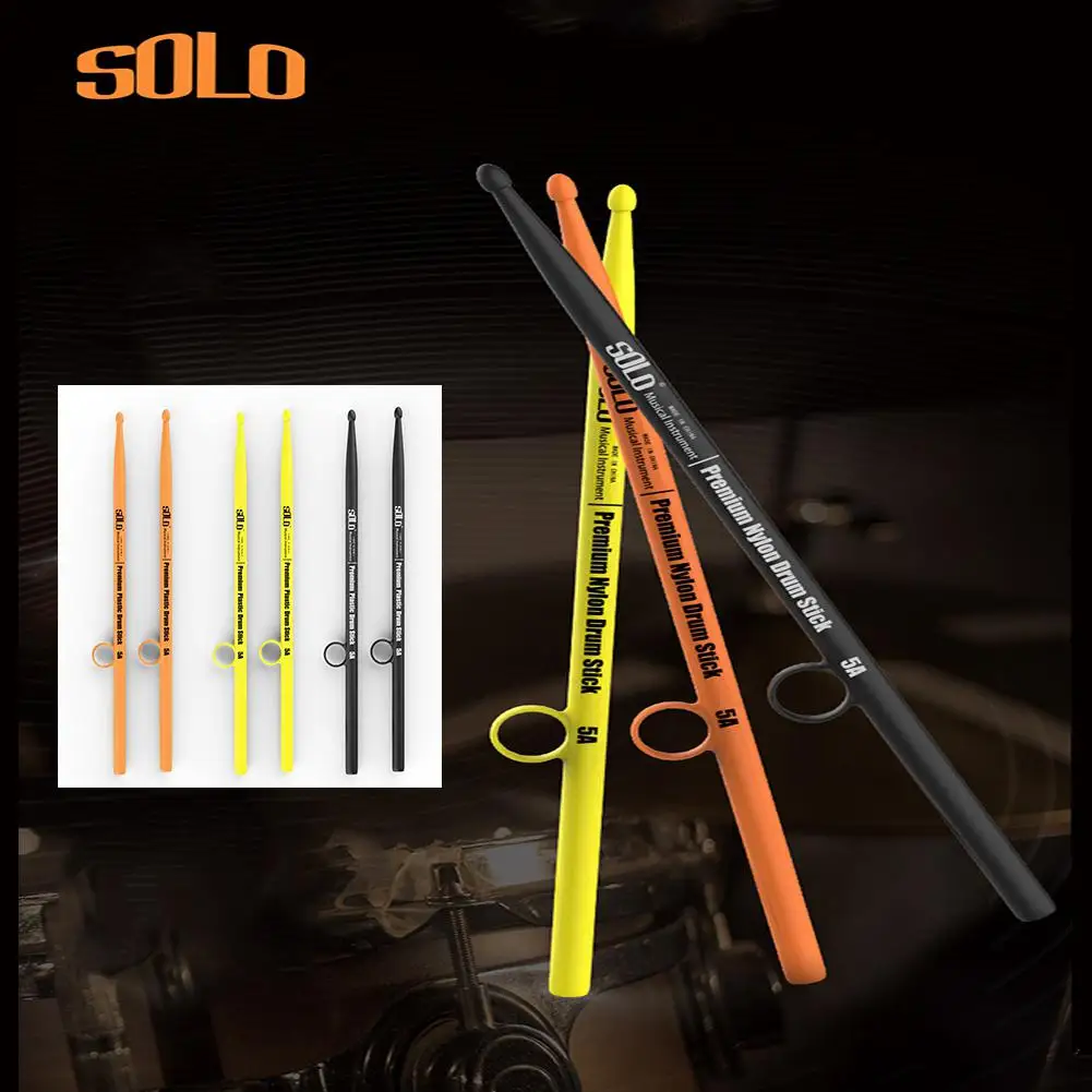 

SOLO SD-30 2 Pcs Anti-shedding Drum Stick Lightweight Exercise Drumsticks Instrument Percussion Accessories Musical Instruments
