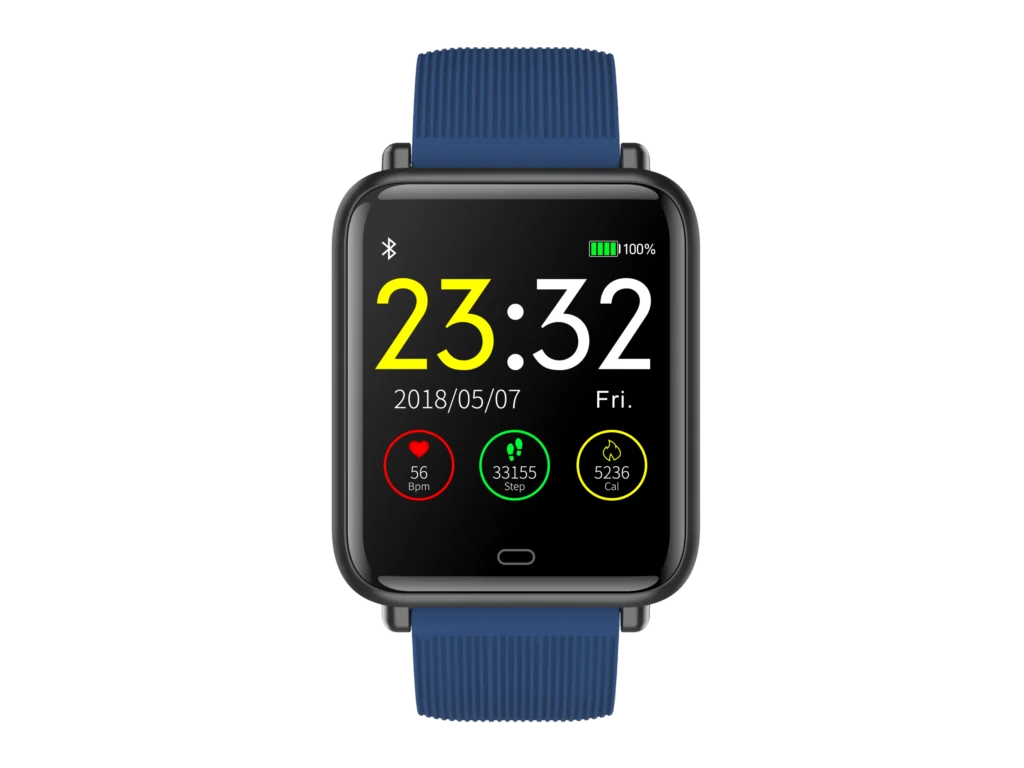 2022 Body temperature,Whole snack rate monitoringBlood oxygen monitoringMultiple sports modes,Caller ID and rejection Smartwatch 