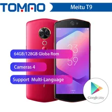 Meitu T9 6,0" полноэкранный Snapdragon 660 Восьмиядерный Android 8,1 QuickCharge отпечаток пальца разблокировка лица камеры мобильный телефон HIFI