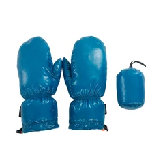 Перчатки для катания на лыжах унисекс водонепроницаемые зимние спортивные перчатки для активного отдыха, сохраняющие тепло Пуховые перчатки Skii походные перчатки для рыбалки