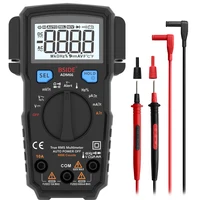 Мини цифровой мультиметр BSIDE ADM66 62 Автоматический диапазон True RMS DMM DC/AC Напряжение Ток Температура Емкость диод ом тестер - изображение