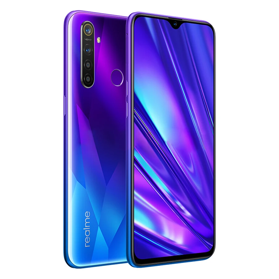 Realme Q мобильный телефон 6," 6/8 GB Оперативная память 64/128 ГБ Встроенная память Octa Core Четыре задние Камера Android отпечатков пальцев Dual SIM мобильный телефон