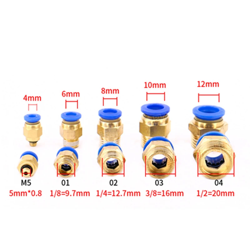 compressed-air-for-PC-pneumatic-fittings-vacuo-compressor-pcp-male-Thread-straight-pipe-connector-quick-coupling