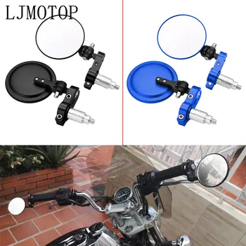 

For Suzuki GSF 1200 1250 650 BANDIT GSX 1250 1400 650F RM85 Universal Motorcycle Handle Mirror Aluminum Bar End Rearview Mirrors