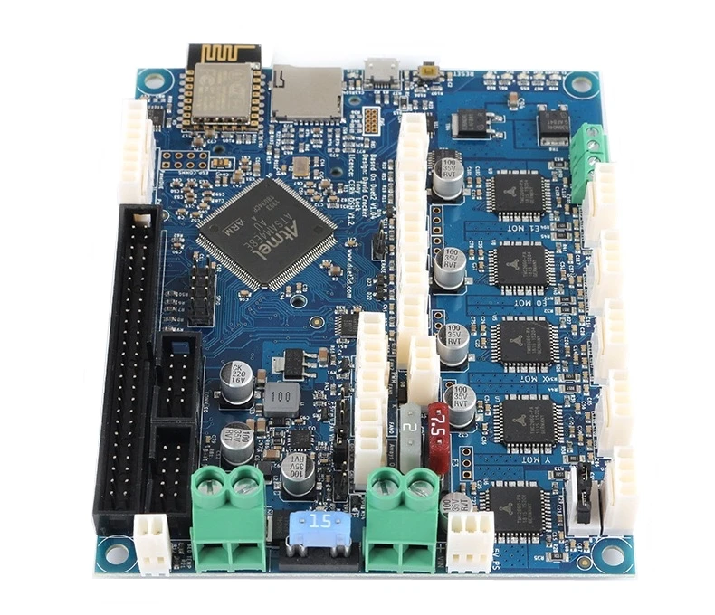 Полный набор клон Duet 2 Wifi V1.04 DuetWifi плата 32Bit Электроника+ 7 ''7i интегрированная панель сенсорный экран для BLV MGN Cube