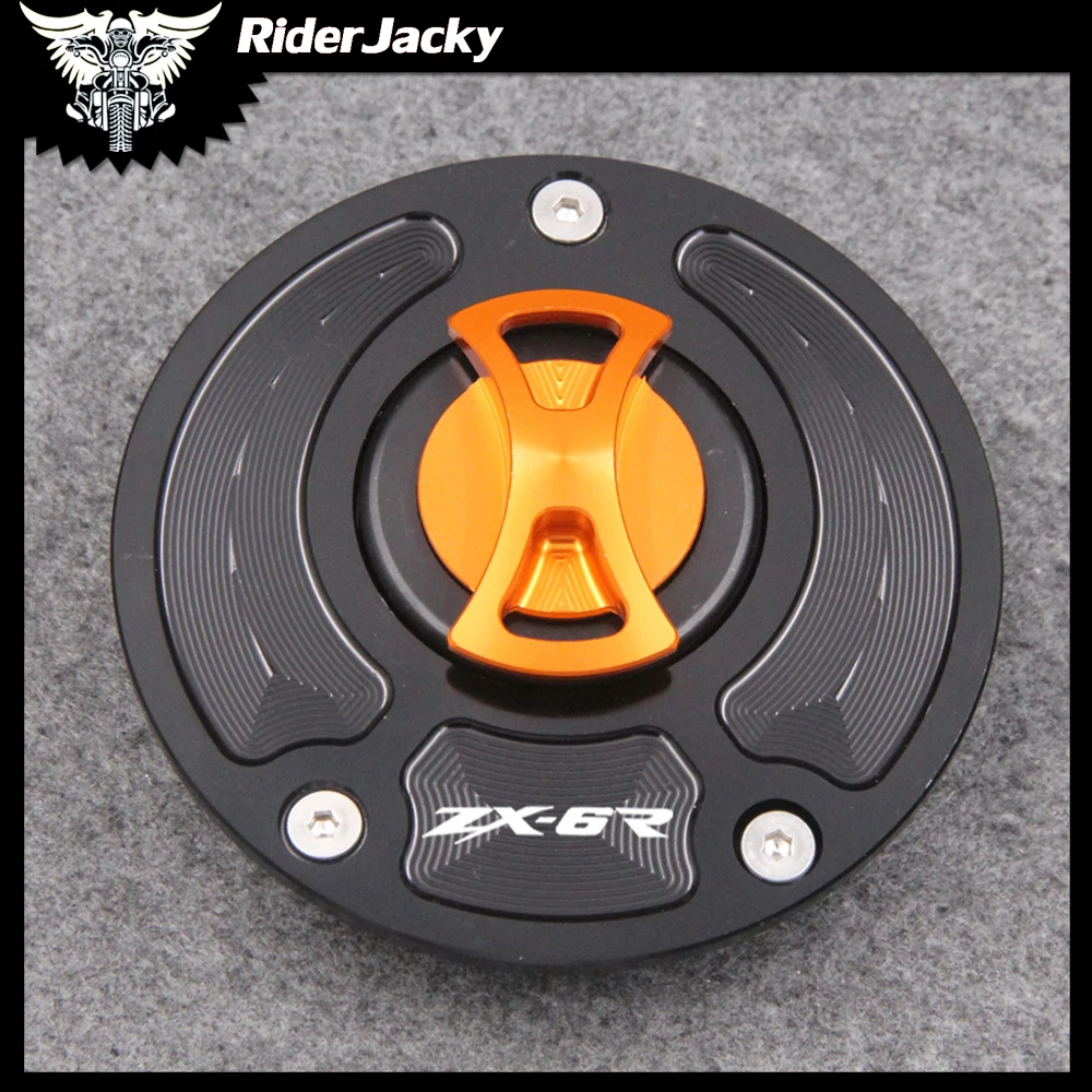 

Keyless Motorcycle Fuel Gas Tank cap Cover For Kawasaki Ninja ZX-6R 636 ZX636R 2007-2018 2012 2013 2014 2015 2016 ZX6R ZX 6R