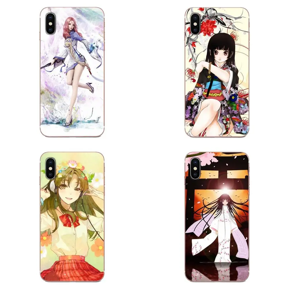 Ai Enma Jigoku Shojo Girl From Hell для Galaxy Note 10 A10E A10S A20S A30S A40S A50S A6S A70S A730 A8S M10S M30S Lite Plus|Бамперы| |