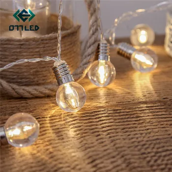 

10/20 LED Ball String Light Globe Party Outdoor Led Christmas Lights Fairy Light Decoration Lamp Wedding Garden Party Garland