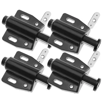 

4PCS BLACK NETIC PUSH TO OPEN SYSTEM DAMPER FOR CABINET CUPBOARD DRAWER