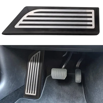 

Model 3 Foot Rest Dead Pedal Cover Stainless Steel Non-Slip Performance Accelerator Foot Pedals Foot Rest Dead Pedal Cover Fit f