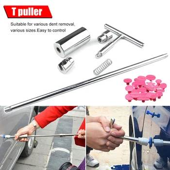 

Car Paintless Dent Repair Tools PDR Tools Dent Puller Kit Dent removal Slide Reverse Hammer Glue Tabs Suction Cups