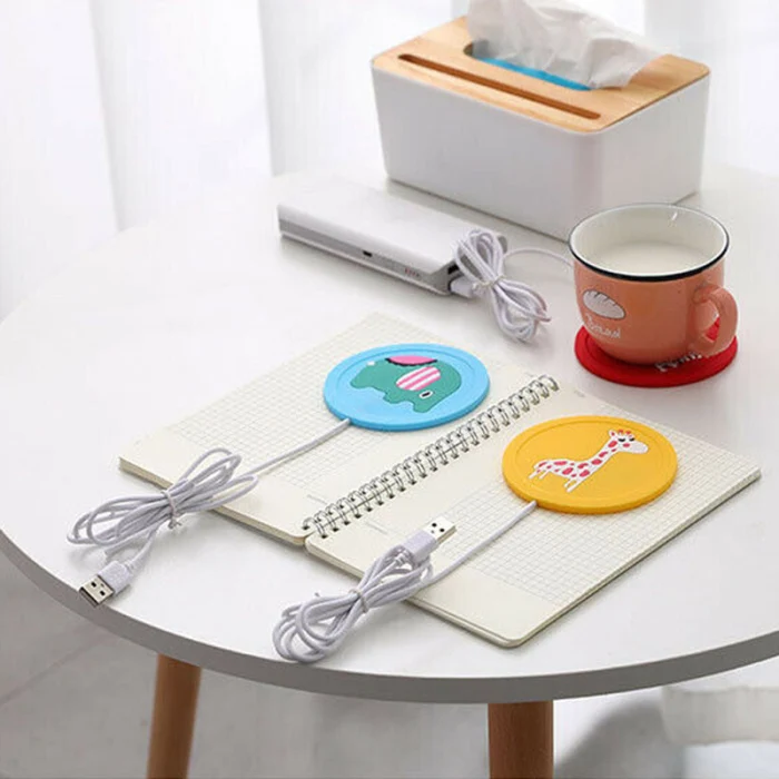 USB power Suply чайная кофейная чашка Кружка грелка нагревательная чашка коврик подставки для офиса P666
