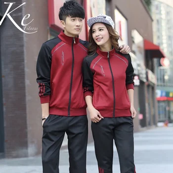 

KE Sport set big size plus sweater basketball soccer unisex couples tracksuit man woman uniform casual wear student uniforms
