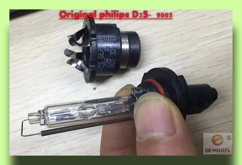 

1 pair OEMHIDS Original D2S DIY Conversion 9005 Xenon Bulb 4200k Original bulb modification D2S-9005AMP