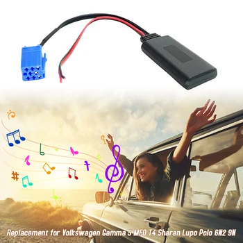 

Hot Car AUX-in Audio Adapter 8pin BT Interface Replacement for Volkswagen Gamma 5 MFD T4 Sharan Lupo Polo 6N2 9N