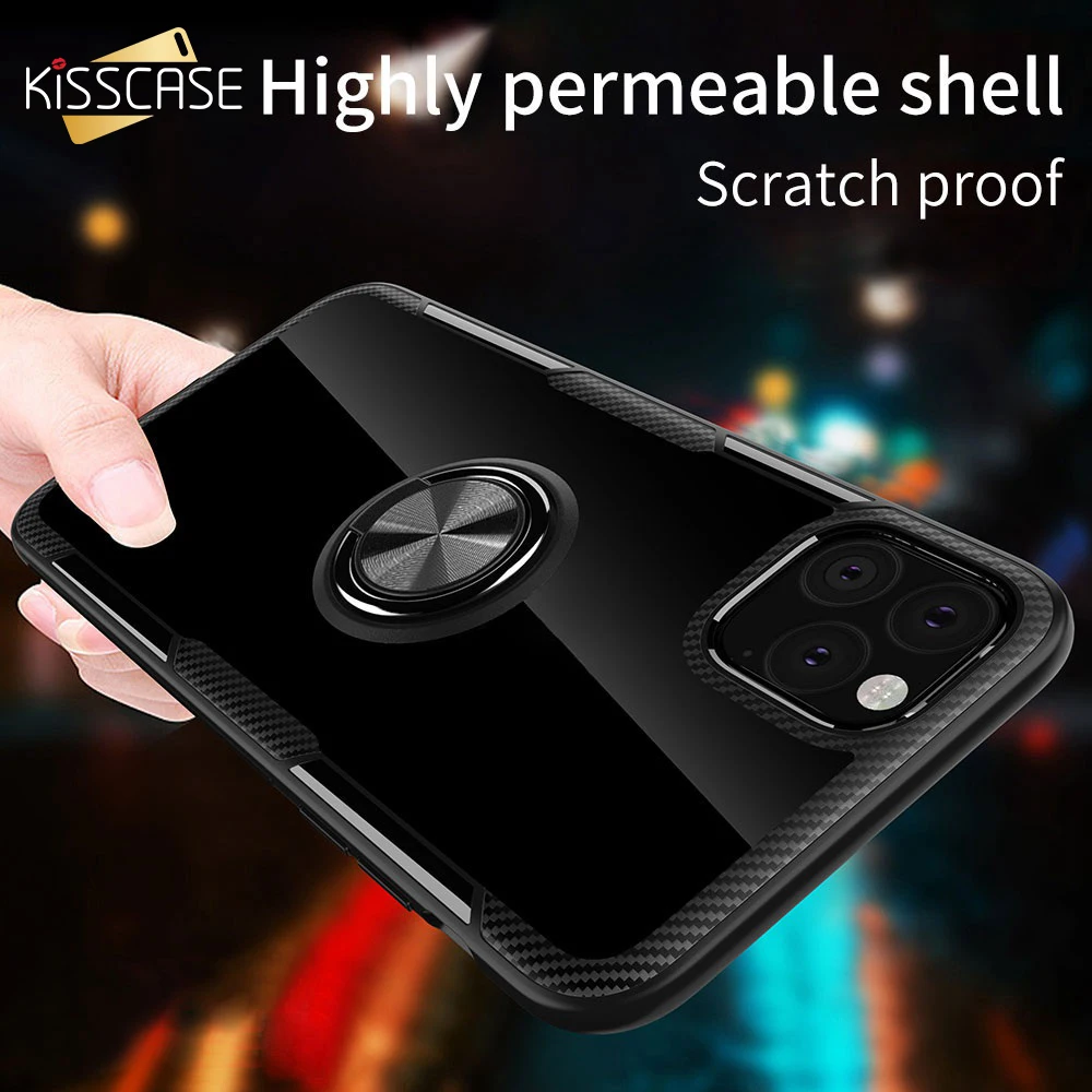 Чехол KISS Magentic чехол подставка с кольцом для iPhone XR 7Plus 8Plus 11 XS 11PRO Funda 7 6 6S X 8 Coque