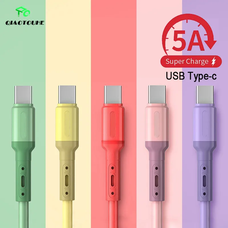 Кабель USB Type C для Samsung S10 S9 A51 Redmi Note 8 9 Pro Быстрая зарядка кабель синхронизации