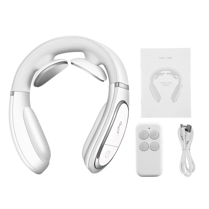 Multifunctional Smart Wireless Cervical Massager Physiotherapy 3D Smart Fitting Shoulder Neck Relaxation Heating Hot Compress