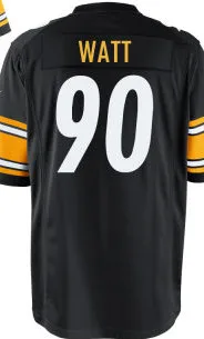 84 Antonio коричневая майка 19 Juju Smith-Schuster JERSEY Cheap 30 James Conner 7 Ben Roethlisberger 90 T. J. Ватт майки - Цвет: Limited