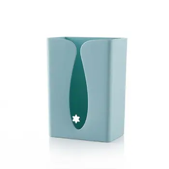 

Removable Wall Mounted Tissue Box Toilet Paper Storage Case Holder Home Bathroom