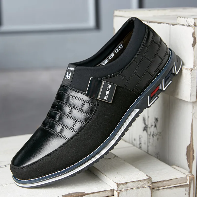 CAGILKZEL/ г. Демисезонная Мужская обувь дышащая повседневная обувь мужские модные Полуботинки на шнуровке на плоской подошве chaussure homme - Цвет: 3268 Black