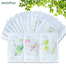 Новинка, innisfree, это настоящее сжатие, маска, увлажняющая, контроль жирности, лист, маска, против старения, гладкая кожа, Корея, косметическая маска для лица